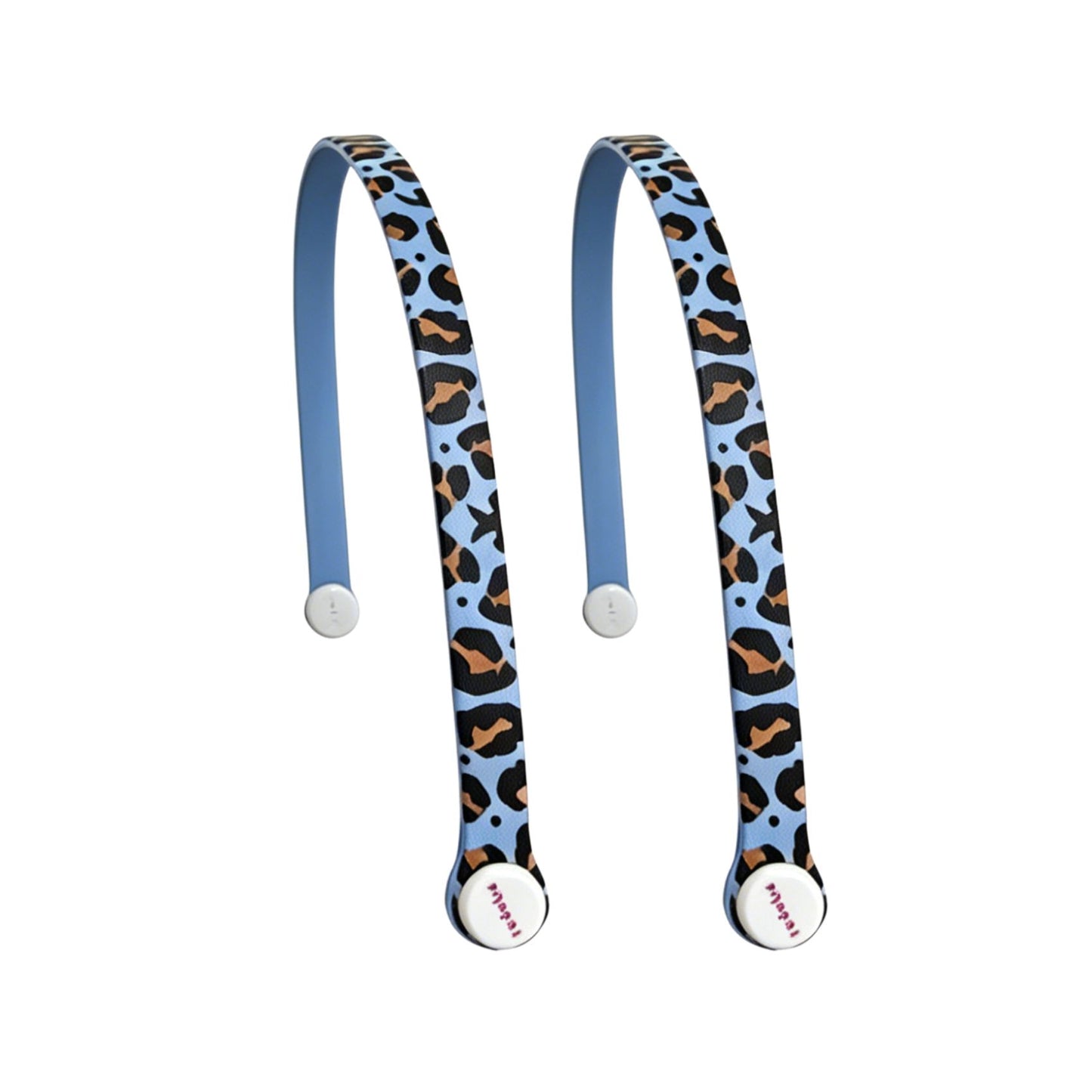 Leopard Print Detachable Beach Bag Strap (Set of 2)