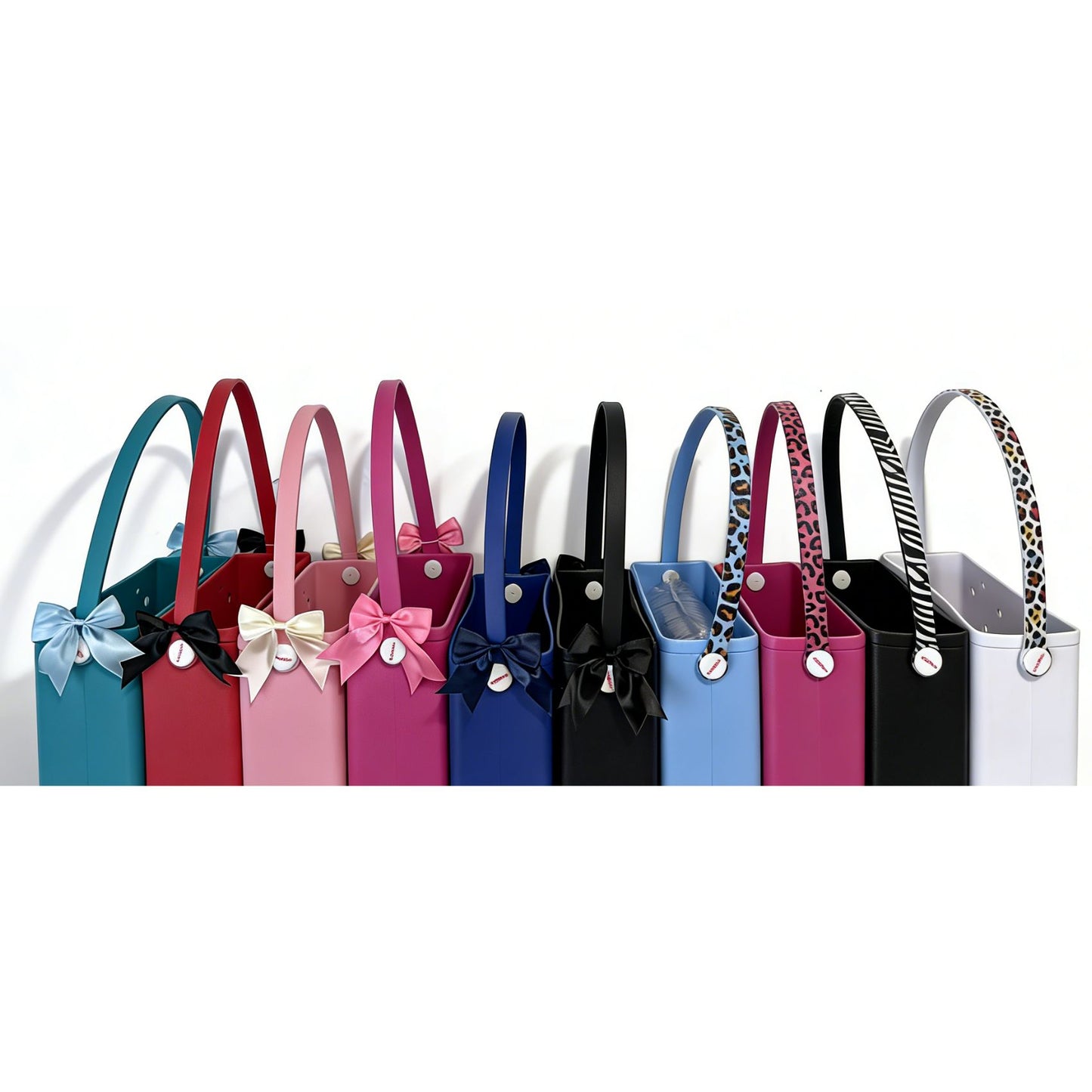 Leopard Print Detachable Beach Bag Strap (Set of 2)
