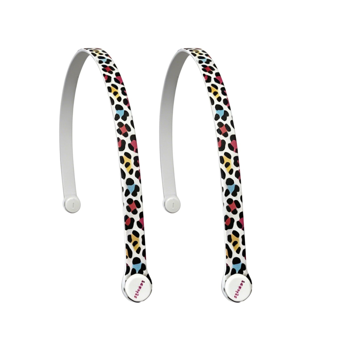 Leopard Print Detachable Beach Bag Strap (Set of 2)