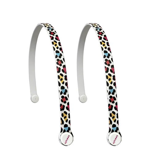 Leopard Print Detachable Beach Bag Strap (Set of 2)