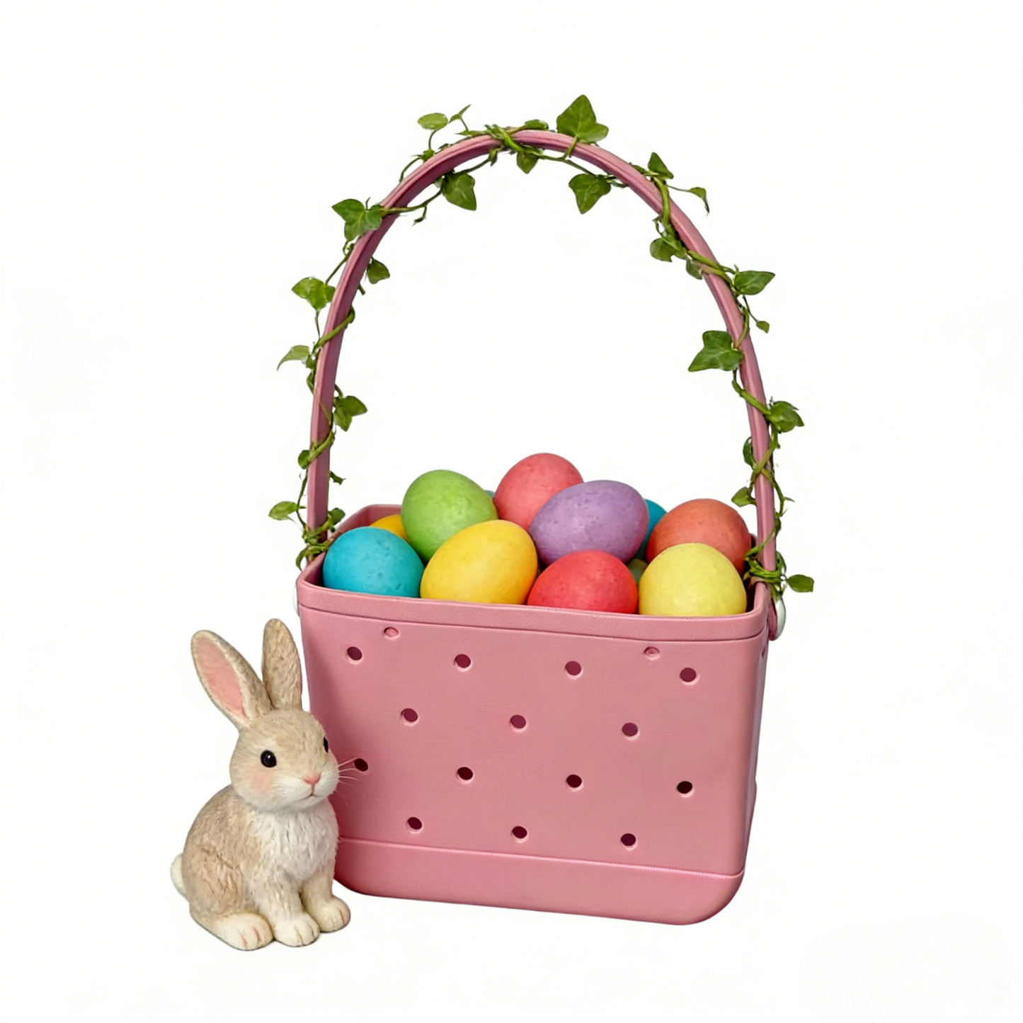 Valentine's Day Love Basket - Pink EVA Beach Bag