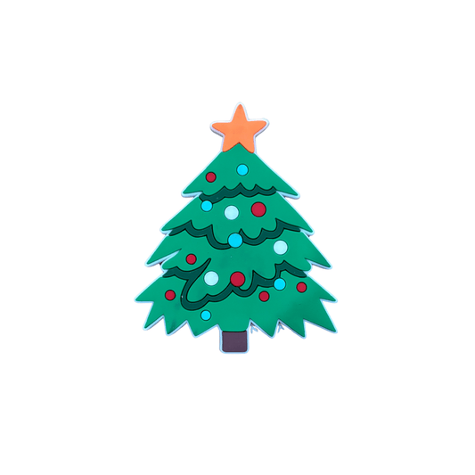 Christmas Tree Charm – Kawaii Decorative Accessory for EVA Hole Tote Bags, Festive Holiday Bag Embellishment