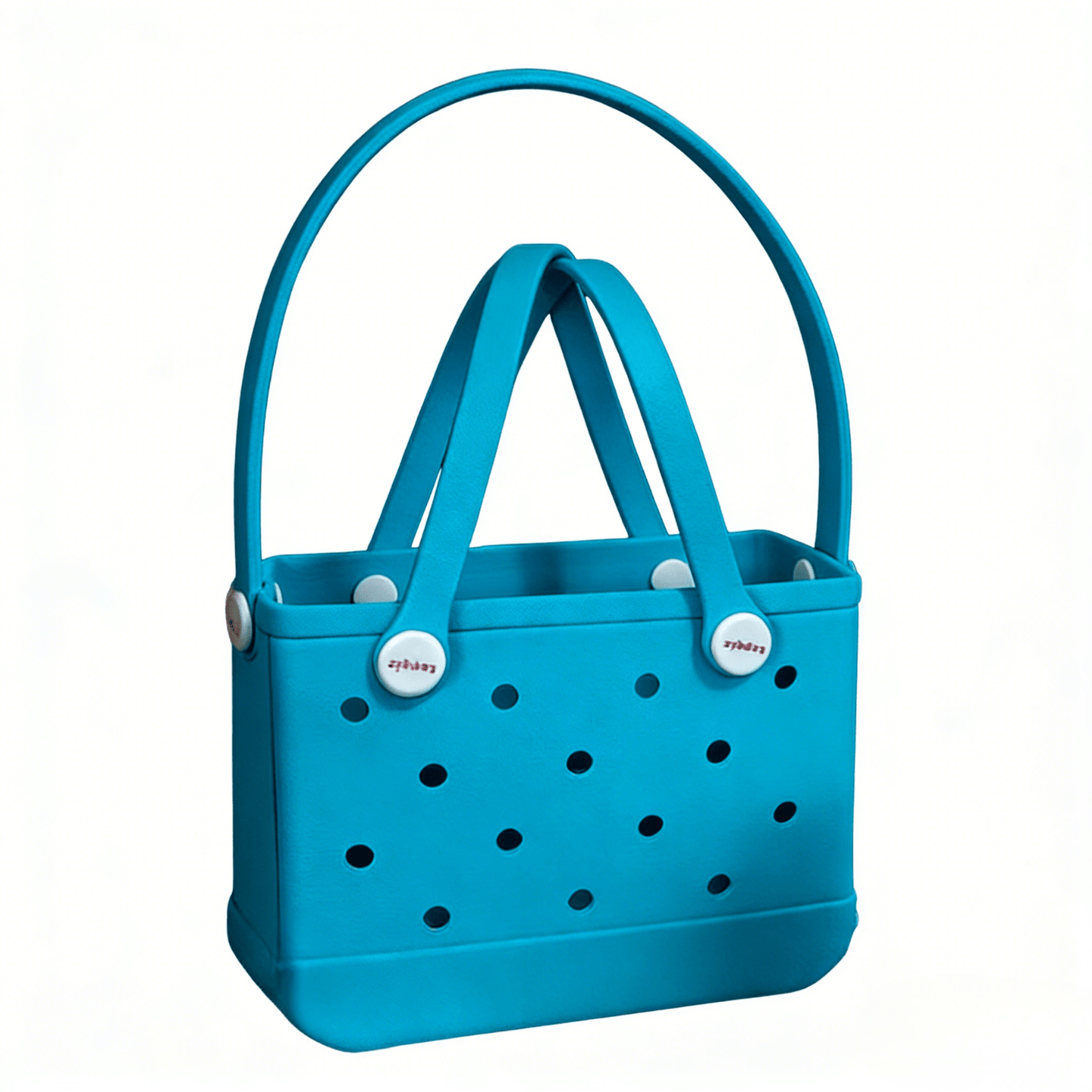 EVA Beach Tote Bag - Turquoise Blue - Lopqix