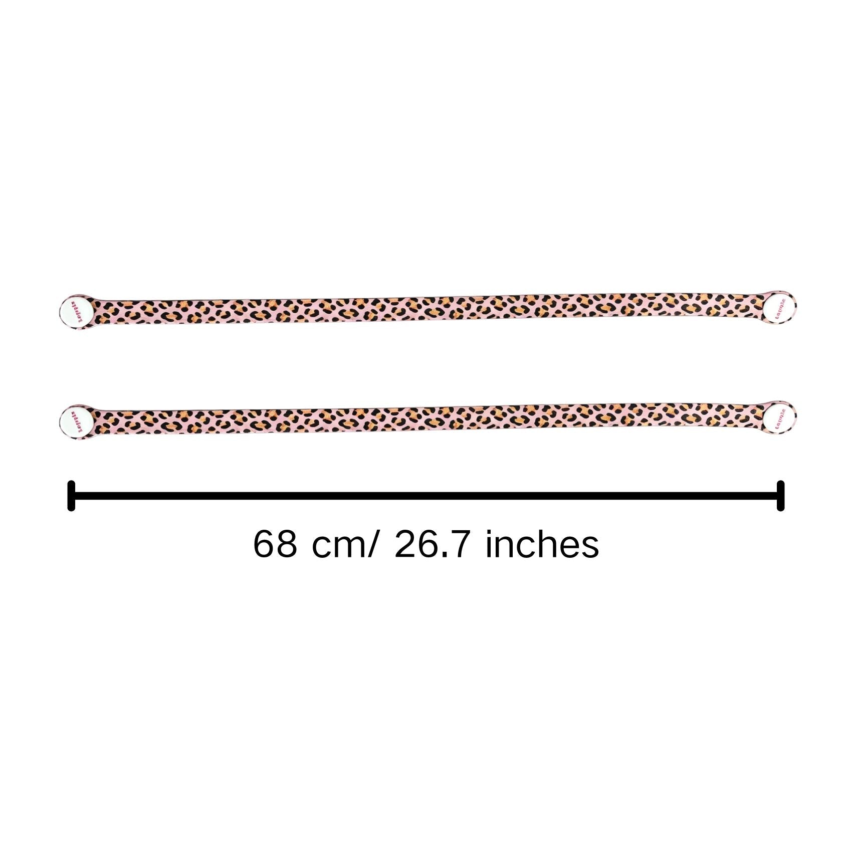 Leopard Print Detachable Beach Bag Strap (Set of 2) - Lopqix Beach Bag Store