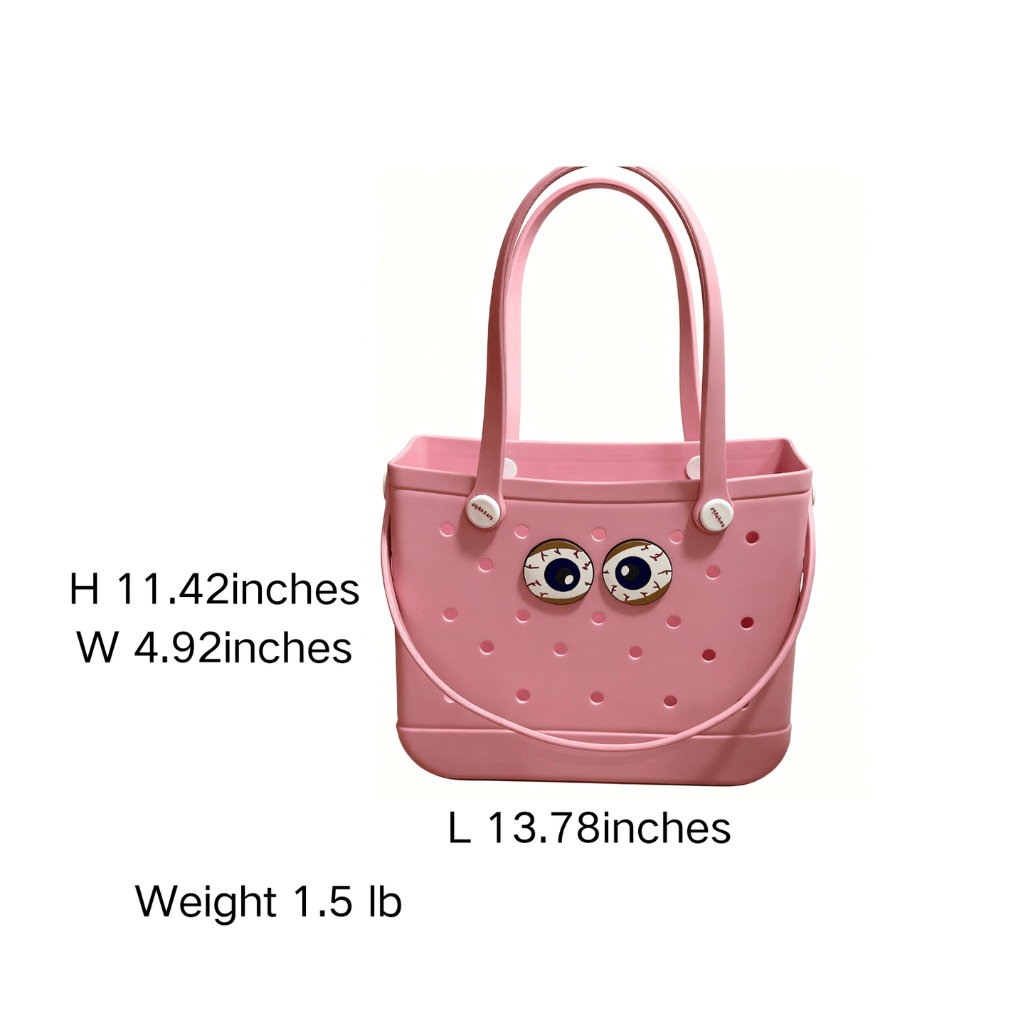 Lopqix Medium EVA Beach Bag – Waterproof, Sand - Proof, Durable & Customizable - Lopqix